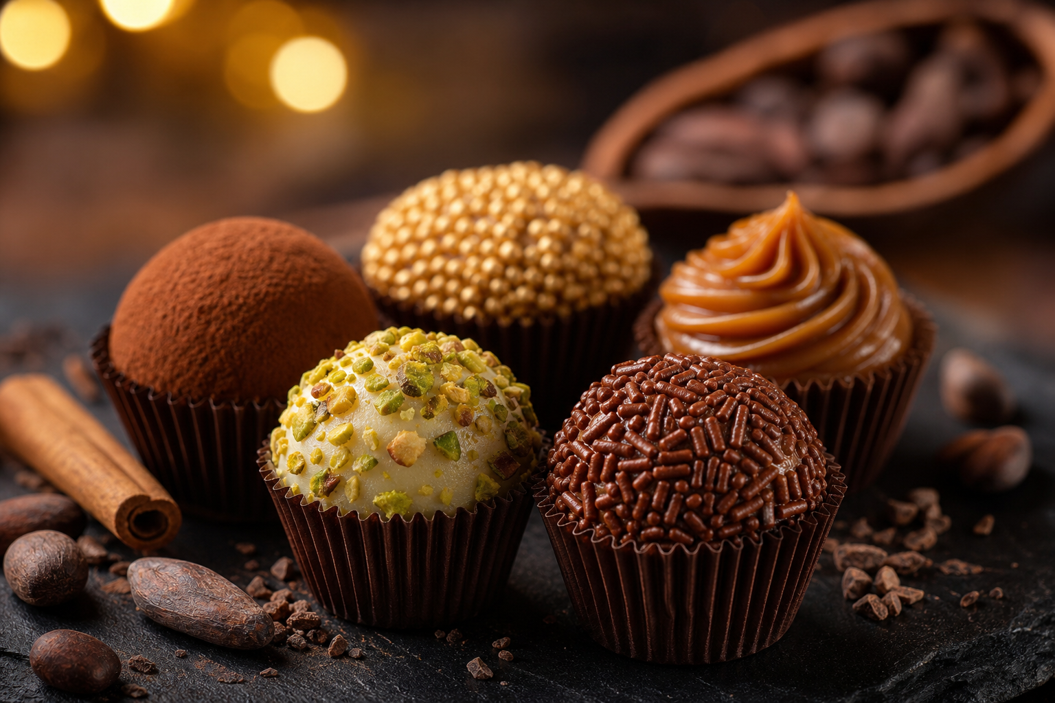 Brigadeiros gourmet artesanais